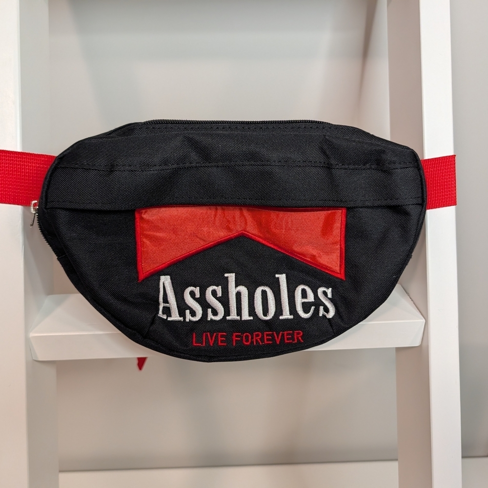 🖤 Black and Red ALF Waist Bag
